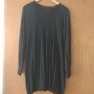 Black long sleeve dress